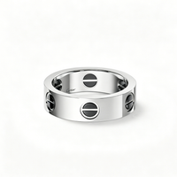 [Aethel] LOVE RING 5.5MM NO DIAMONDS  CERAMIC
