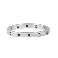 [Aethel] LOVE BRACELET 6.1MM DIAMOND-PAVED CERAMIC