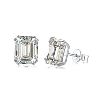 [Aethel]Dazzling Square Shape Earrings