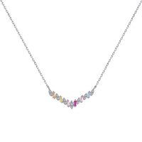 [Aethel]Dazzling Rainbow Necklace