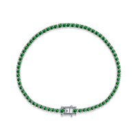 [Aethel]Dazzling Colorful Round Cut Daily Bracelet