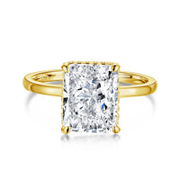 [Aethel]4.0 Carat Ornate Enchanting Radiand Cut Banquet Ring