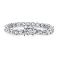 [Aethel]0.75 Carat Dazzling Round Cut Wedding Bracelet