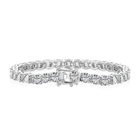 [Aethel]Ornate Sparkling Round Cut Wedding Bracelet