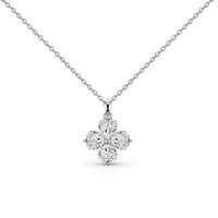 [Aethel]Heart-Shaped Four-Leaf Clover Bead Necklace