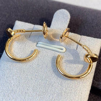 [Aethel]JUSTE EARRINGS PINK GOLD