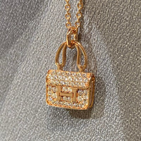[Aethel]CONSTANCE PEDANT DIAMOND NECKLACE