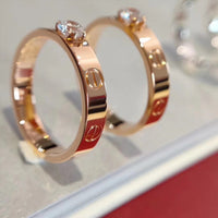 [Aethel]LOVE RING 3.6MM 1 BIG DIAMOND