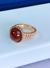 [Aethel]PERLEE COULEURS ROSE GOLD RING