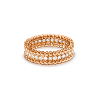 [Aethel]PERLEE DIAMOND ROSE GOLD RING