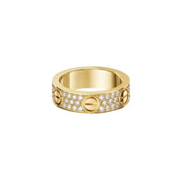 [Aethel] LOVE RING 5.5MM DIAMONDS PAVED