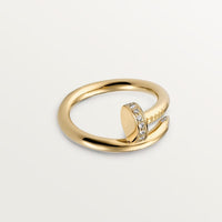 [Aethel] JUSTE RING 2.6MM HALF DIAMOND