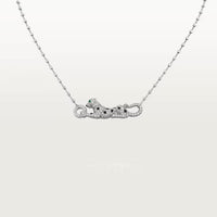 [Aethel] PANTHERE PAVED DIAMOND NECKLACE