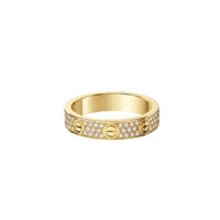 [Aethel] LOVE RING 4.0MM DIAMOND PAVED