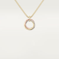 [Aethel] TRINITY MEDIUM  DIAMONDS NECKLACE