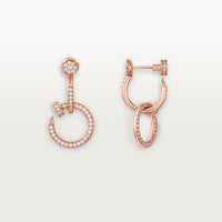 [Aethel] JUSTE FULL DIAMOND DOUBLE EARRINGS