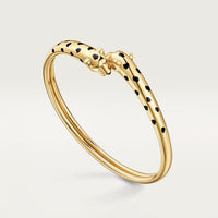 [Aethel] PANTHERE DOUBLE HEADED OPEN BRACELET