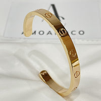 [Aethel]LOVE BRACELET 6.1MM OPEN CUFF