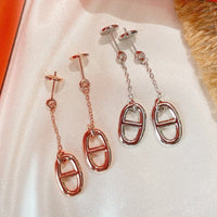 [Aethel]CHAINE TASSEL EARRINGS