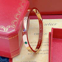 [Aethel]2026 RAINBOW LOVE BRACELET 6.1MM  10 DIAMONDS