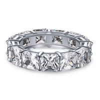 [Aethel]Elegant Princess Cut Tennis Ring