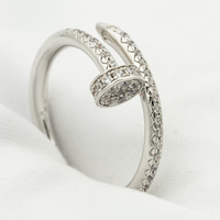 [Aethel]JUSTE RING 1.8MM SILVER DIAMONDS
