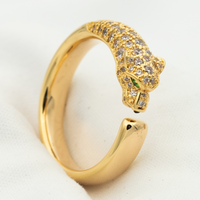 [Aethel]PANTHERE RING DIAMOND 7.3MM