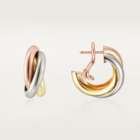 [Aethel] TRINITY ON DIAMOND CLASSIC EARRINGS