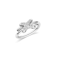 [Aethel]JEUX DE SILVER DIAMOND RING