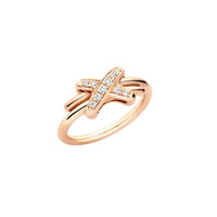 [Aethel]JEUX DE PINK GOLD DIAMOND RING