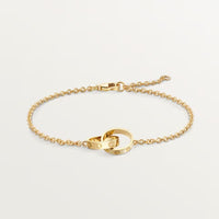 [Aethel] LOVE BRACELET DOUBLE RING