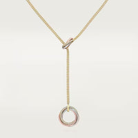 [Aethel] TRINITY DIAMONDS NECKLACE